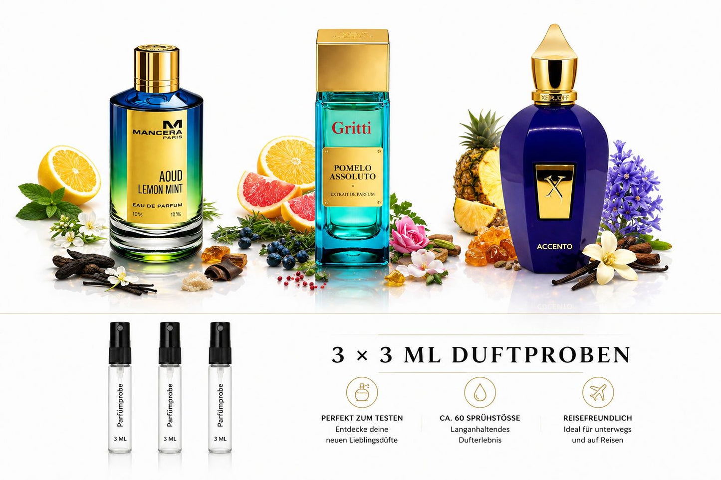 Sommer Bundle 3x3ml Duftproben
