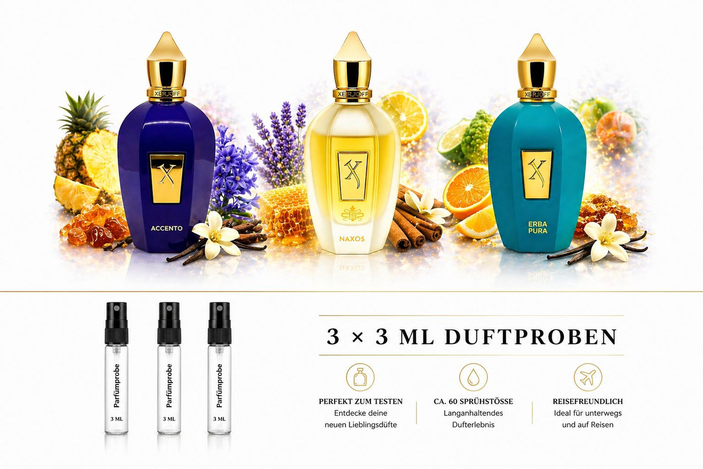 Xerjoff Sommer Bundle 3x3ml Duftproben