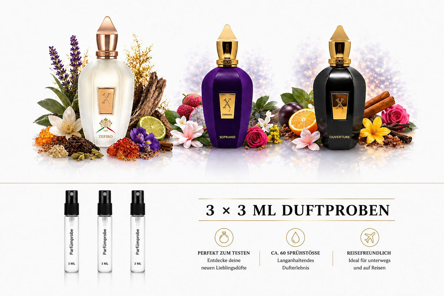 Xerjoff Bundle 3x3ml Duftproben