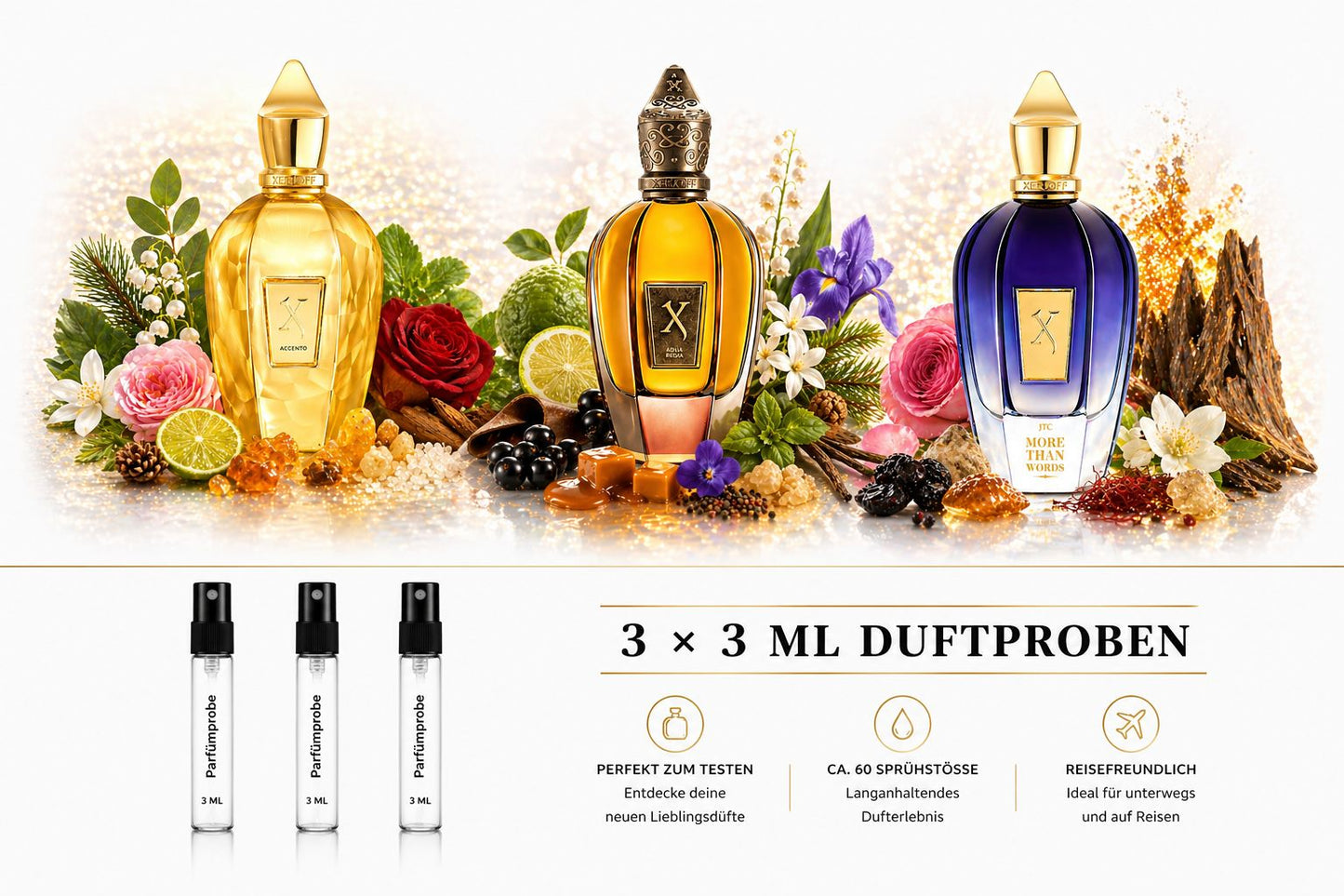Xerjoff Bundle II 3x3ml Duftproben